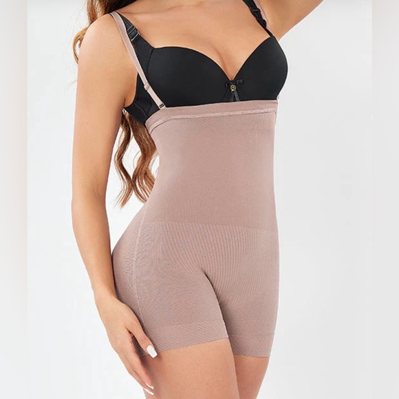 TISSINI body shaper Gissel color cocoa size L. 100% made in Colombia - Picture 2 of 3